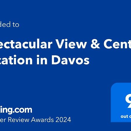 Spectacular View & Central Location Davos Exterior foto